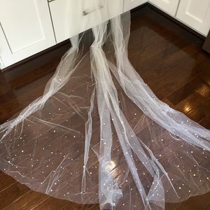 Toni Federici Pageant Chapel Veil